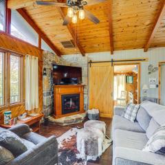 Near Lake and Trails Rustic Newland Cabin with Deck!