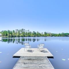 Lovely Carrabelle Home with Lake Views and Pool Access