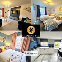 Lovely 3 bedroom Apartment By Sensational Stay Short Lets & Service Accommodation with 6 beds