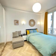 PARIS-ALESIA Super appartement 2 pièces de 38m2 - très cosy pour 1 - 5 personnes totalement refait à NEUF -ENTIRE APARTMENT LUXURIOUS AND WARM -PARIS ALESIA 14ème - Proche Aéroport Paris-Orly - Parc des Expositions Porte de Versailles FREE WIFI GRATUIT