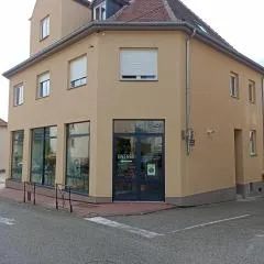 Bitche, au pied de la Citadelle