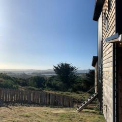 Cabaña con hermosa vista