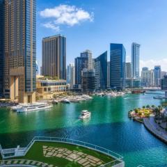 Mesmerizing Waterfront with full Marina View