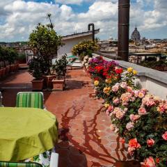 Tolles Appartement in Rione Iv Campo Marzio mit Whirlpool und Garten, Trevi-Brunnen in der Nähe