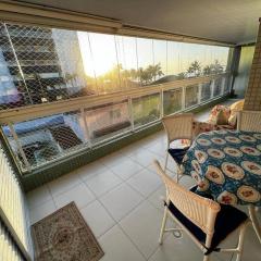 Apartamento pé na areia em Bertioga.