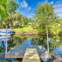 Withlacoochee River Rental with Dock Access!