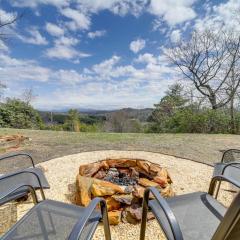 Pisgah Forest Retreat with Fire Pit, Grill and Views!