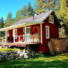 Charmantes Ferienhaus in der Wildnis Lapplands