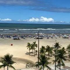 Guilhermina pé na areia Vista Espetacular