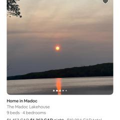 Madoc lake house
