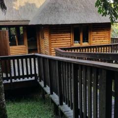 Tranquil bush cabin in Sodwana Bay Lodge Resort