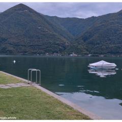LF_SUITE_ Lugano Lake_ Ampia Terrazza ; Spiaggia privata_ WI-FI_ Netflix_