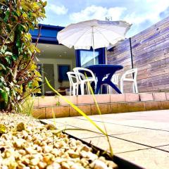 Bright house with terrace and garden