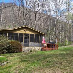Bryson City Creekside Home with Hot Tub- 3 bedroom-2 bath home