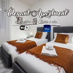 [Elegant Apartment] Airport 5min • A/C • Disney+