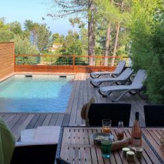 Les Jardins d Eve Solenzara townhouse with private pool