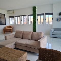 Spacious apt. w/ nice view in central city