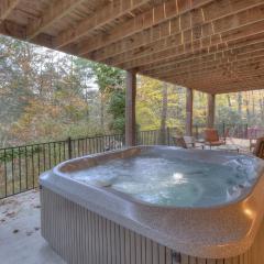 Riverwatch on the Toccoa Relax by the river and soak in the hot tub