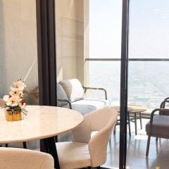 Apartment with Burj al Arab and sea view