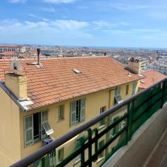 Bright 50 m apartment with balcony