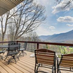 Maggie Valley Gem with Blue Ridge Mtn View and Hot Tub