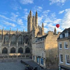 Flat in the heart of Bath with stunning views