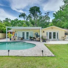 Single-Story Home with Pool and Yard about 14 Mi to Tampa!