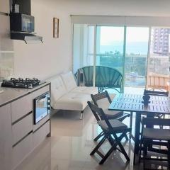 Apartamento con vista al mar en Santa Marta Pozos Colorados