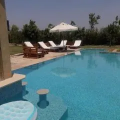 Private villa at a gated community