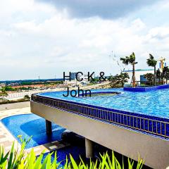 Double Storey Pool at Trio Setia by HCK