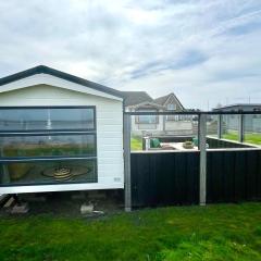 Chalet direct aan Waddenzee