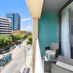 CBD 1BR Apt-104 North Terrace-Walkable CityView