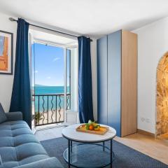 Les Sablettes - Cosy studio vue mer, vieux Menton
