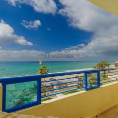 Marbella Beach Front View by Sol Maestranza