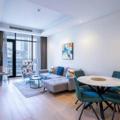 RH- Elevated Living, Modern 1BR Oasis at RP Heights walk away to Dubai Mall