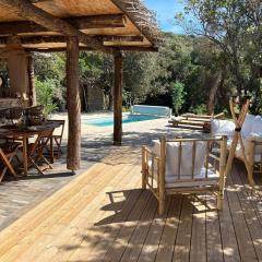 Cabanon de luxe, piscine - Acqua Doria - par TGB