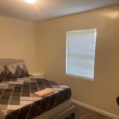 Private Queen Bedroom C shared common spaces