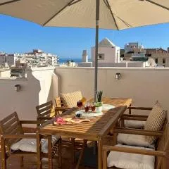 Torrecilla Penthouse with private roof terrace in central Nerja close to the sea
