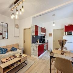 Appartement F2 avec terrasse, climatisation et proche des Thermes - Lamalou-les-Bains - FR-1-451-202