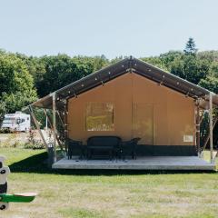 Safaritent op groen en kindvriendelijk park op de Veluwe