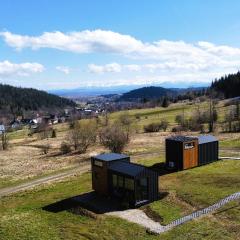 Domek w górach Tiny House Forest Jacuzzi/widoki