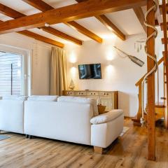 Ferienhaus Ruhehafen mit Garten, überdachter Terasse, Hund willkommen!