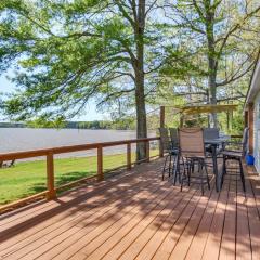 Lakefront Prosperity Home with Private Boat Dock