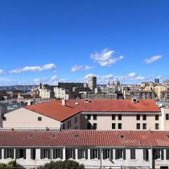 L'Abbaye - Appart atypique avec vue Vieux-Port