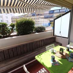 Studio avec terrasse, piscine, parking et clim au Grau-du-Roi - FR-1-307-256