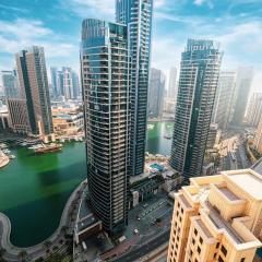 Luxury 4-Bedroom with Maids Room, Marina and Ain Dubai Views