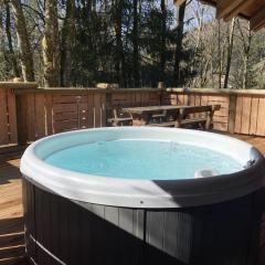 LE RENNE Chalet en bois au calme avec SPA Jacuzzi