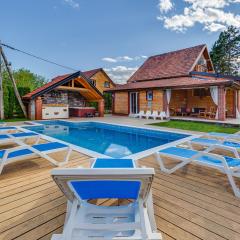 3 bedrooms villa with private pool sauna and furnished terrace at Gornje Dubrave