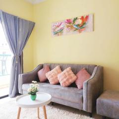 KHome-MarinaCourt-KK CITY CENTRE .3B2R(8Pax) NEW!!