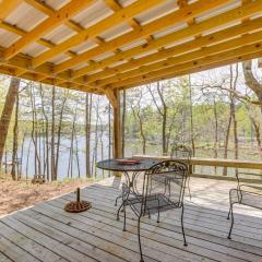 Lakefront Delta Cabin Rental with Boat Dock and Deck!